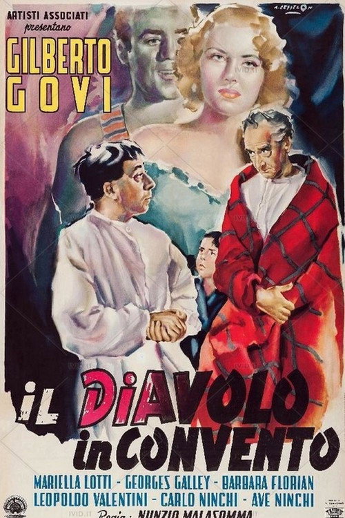 Movie poster for Il diavolo in convento (1950)