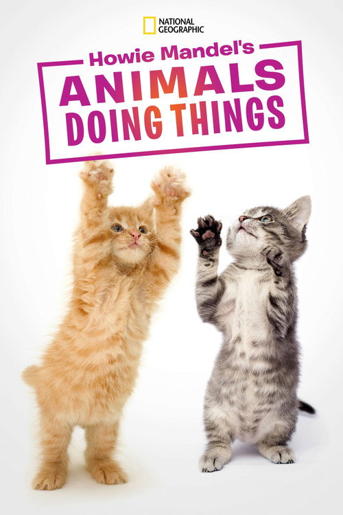 Series poster for Howie Mandel's Animals Doing Things (2018)