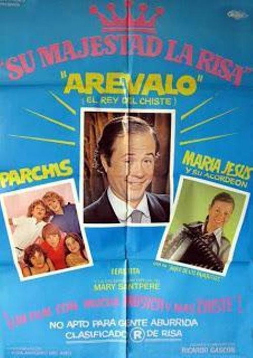 Movie poster for Su Majestad La Risa (1981)