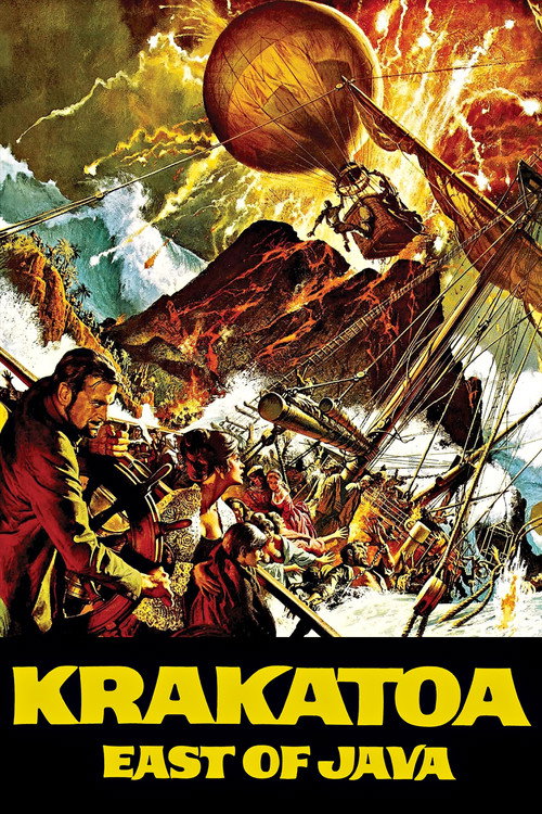 Movie poster for Krakatoa, East of Java (1969)