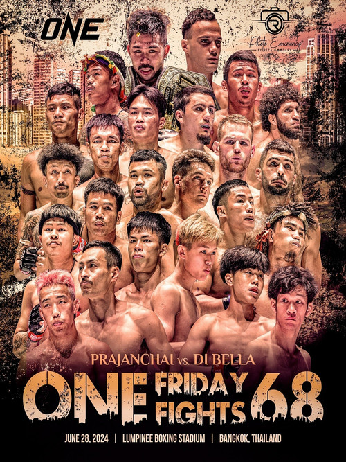 Movie poster for ONE Friday Fights 68: Prajanchai vs. Di Bella (2024)