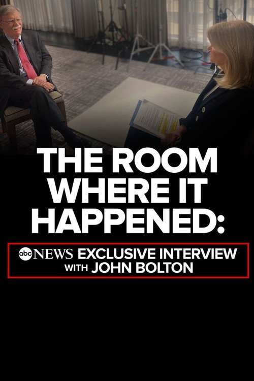 Movie poster for The Room Where It Happened: ABC News Exclusive Interview with John Bolton (2020)