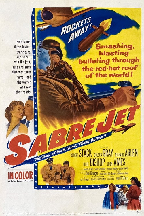 Movie poster for Sabre Jet (1953)