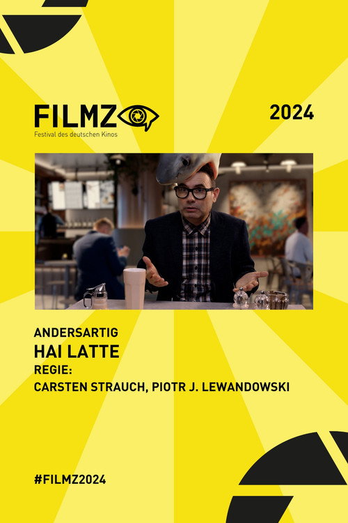 Movie poster for Shark Latte (2024)