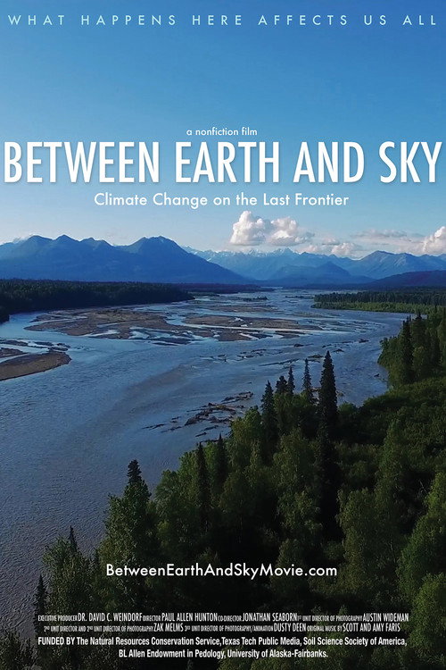 Movie poster for Between Earth and Sky: Climate Change on the Last Frontier (2016)