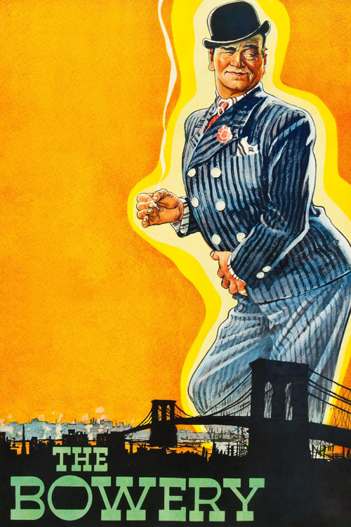Movie poster for The Bowery (1933)