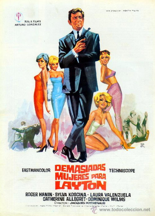 Movie poster for Four Queens for an Ace (1966)