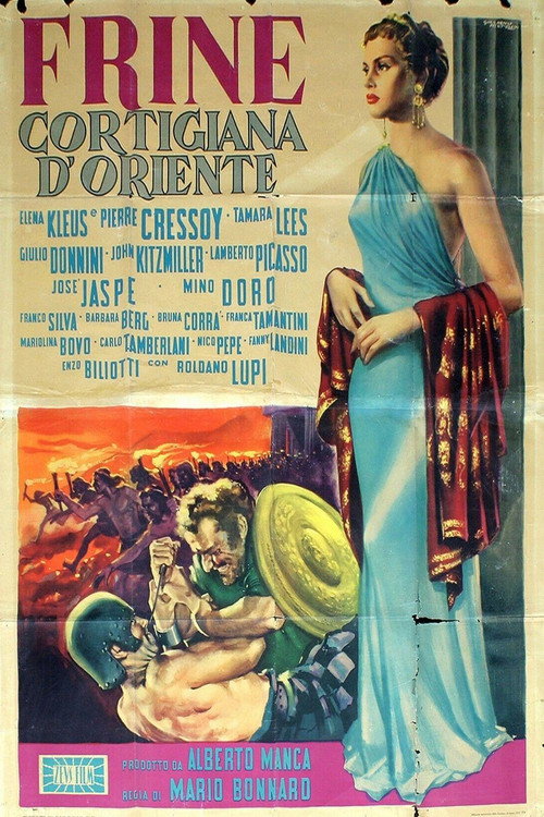 Movie poster for Frine cortigiana d'Oriente (1953)