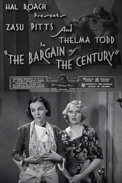 Movie poster for The Bargain of the Century (1933)
