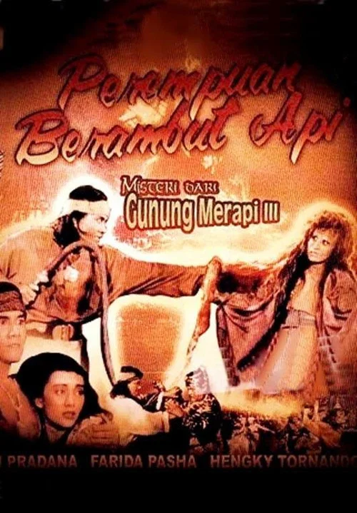 Movie poster for Mystery of Mount Merapi III: Flame-Haired Woman (1990)