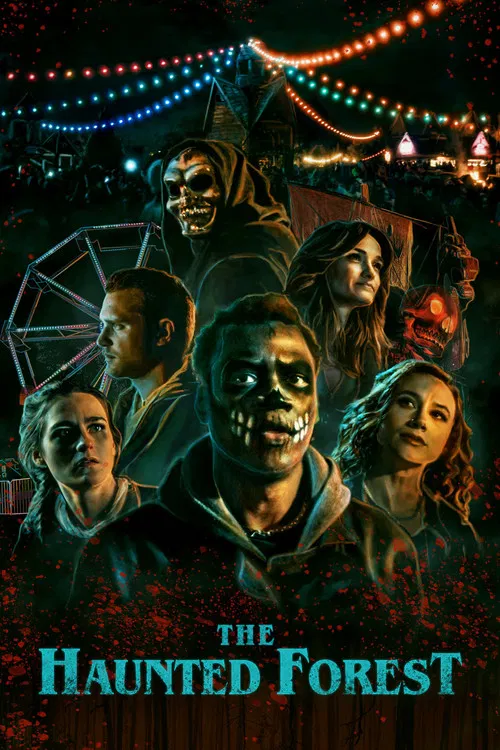 Movie poster for The Haunted Forest (2025)