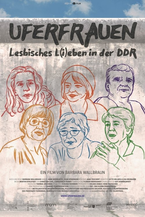 Movie poster for Uferfrauen - Lesbian Life and Love in the GDR (2020)