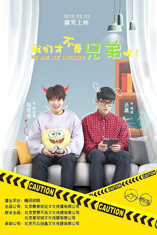 Series poster for We Are Not Brothers (2020)