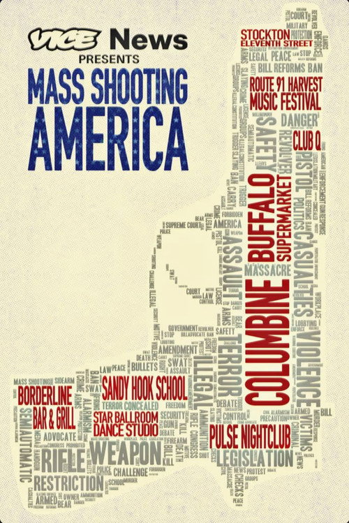 Movie poster for Vice News Presents: Mass Shooting America (2024)