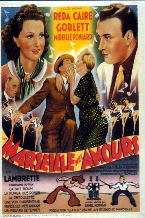 Movie poster for Marseille mes amours (1940)