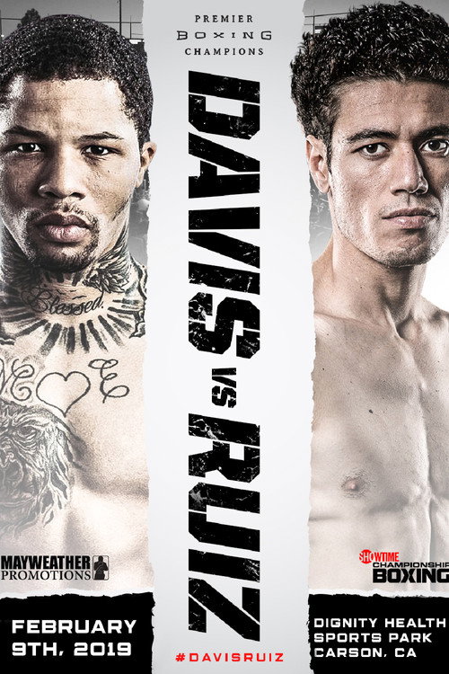 Movie poster for Gervonta Davis vs. Hugo Ruiz (2019)