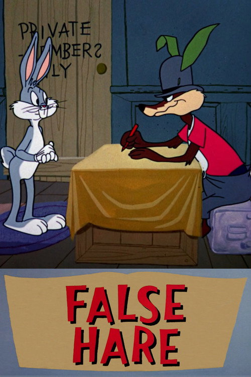 Movie poster for False Hare (1964)