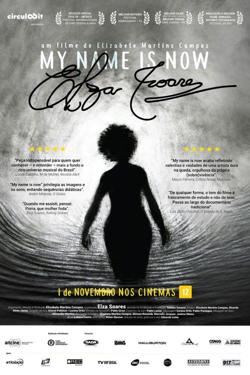 Movie poster for My Name Is Now, Elza Soares (2014)