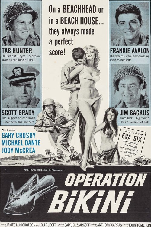 Movie poster for Operation Bikini (1963)