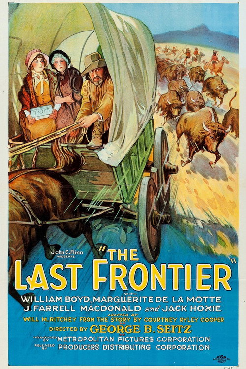 Movie poster for The Last Frontier (1926)