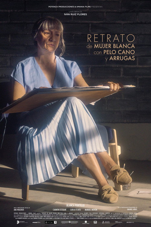 Movie poster for Portrait of White Woman with Grey Hair and Wrinkles (2020)