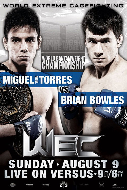 Movie poster for WEC 42: Torres vs. Bowles (2009)