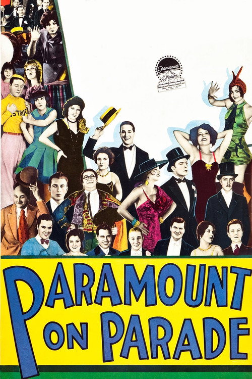 Movie poster for Paramount on Parade (1930)