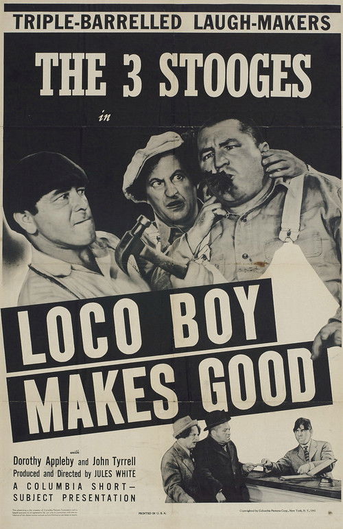 Movie poster for Loco Boy Makes Good (1942)