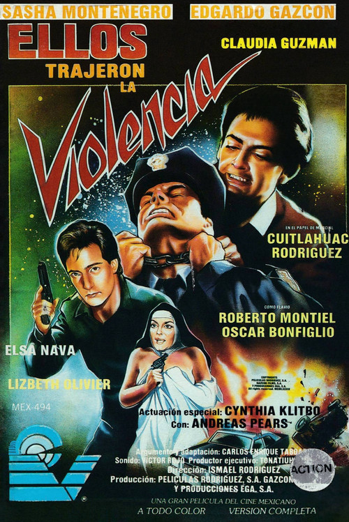 Movie poster for Ellos trajeron la violencia (1990)