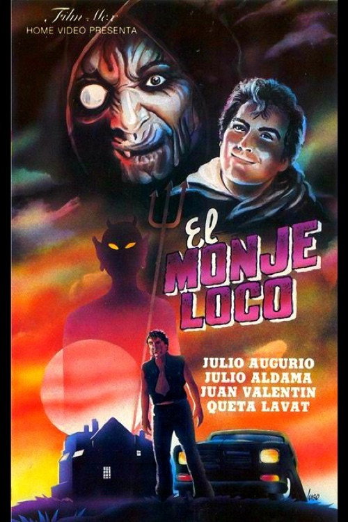 Movie poster for The Mad Monk (1984)