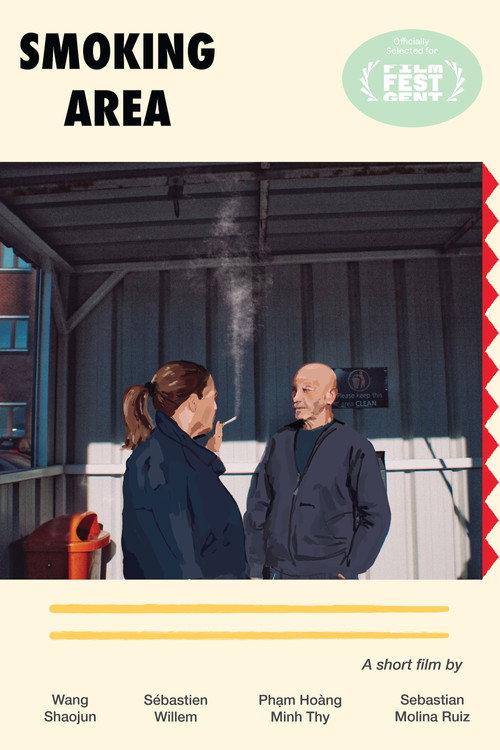 Movie poster for Smoking Area (2025)