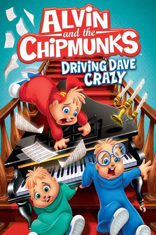 Movie poster for Alvin and the Chipmunks: Driving Dave Crazy (2013)