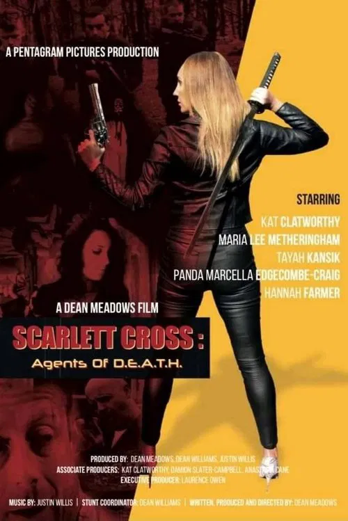 Movie poster for Scarlett Cross: Agents of D.E.A.T.H. (2022)