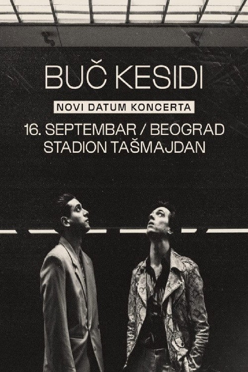 Movie poster for Buč Kesidi - Live at Tašmajdan (2024)