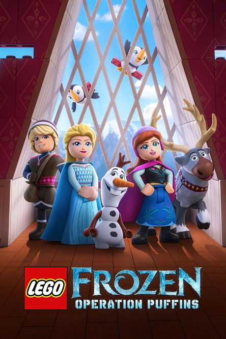 Movie poster for LEGO Frozen: Operation Puffins (2025)