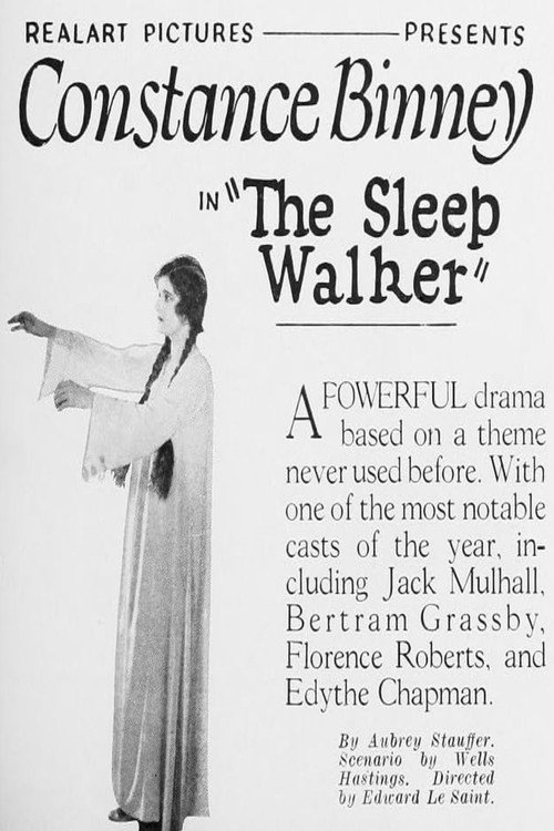 Movie poster for The Sleep Walker (1922)