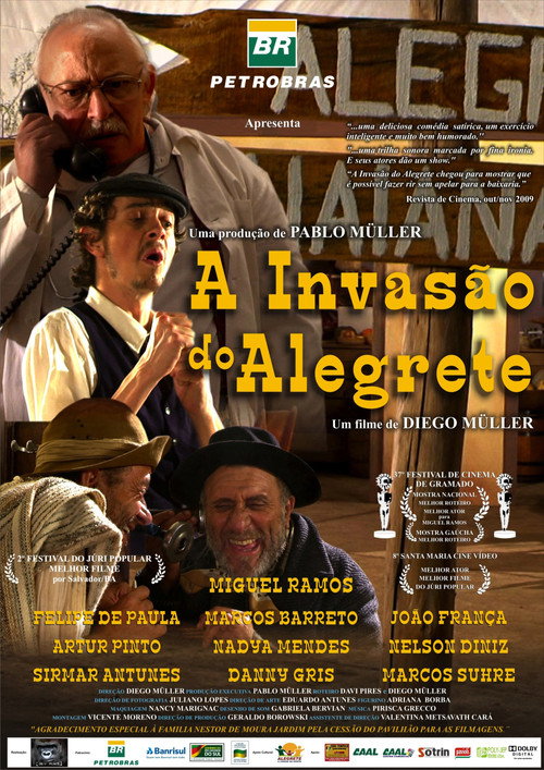 Movie poster for A Invasão do Alegrete (2009)
