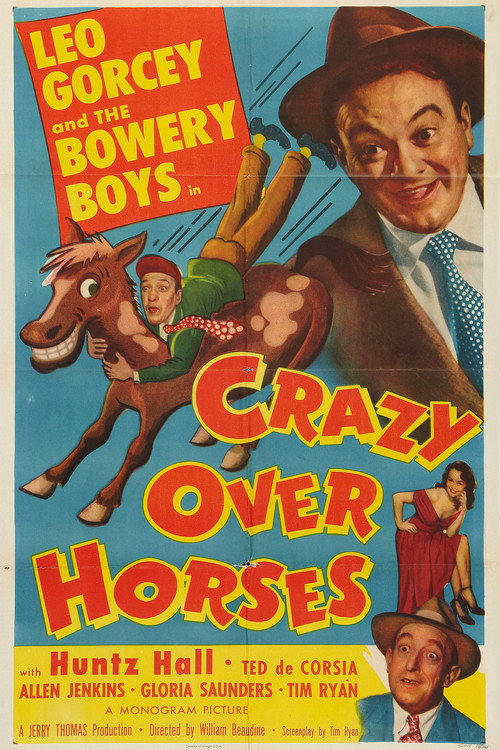 Movie poster for Crazy Over Horses (1951)