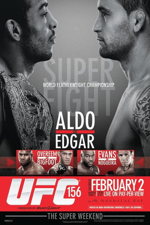 Movie poster for UFC 156: Aldo vs. Edgar (2013)