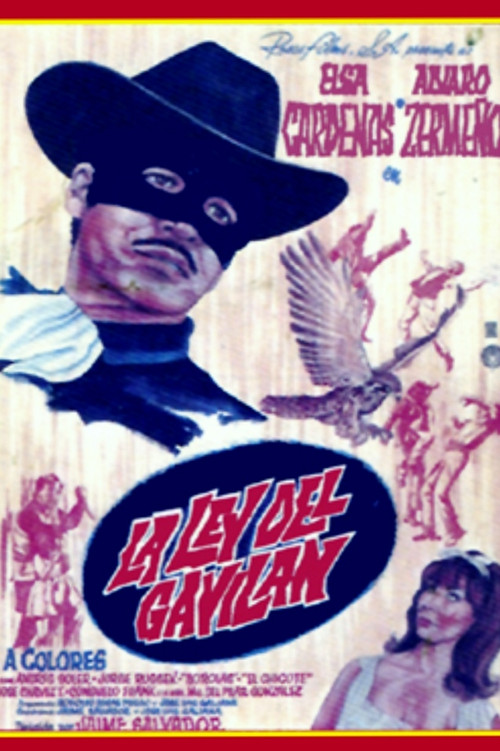 Movie poster for La ley del gavilán (1968)