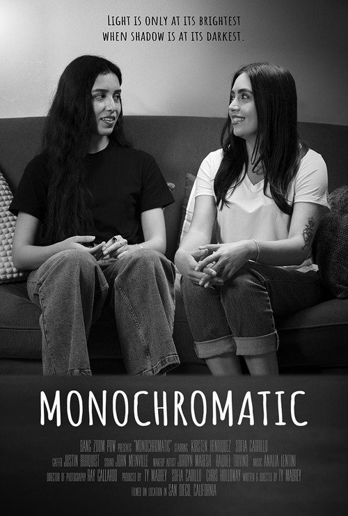Movie poster for Monochromatic (2026)