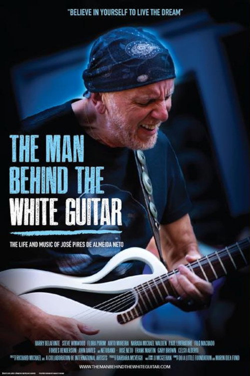 Movie poster for The Man Behind the White Guitar (2019)