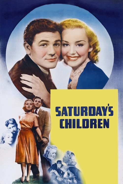 Movie poster for Saturday's Children (1940)