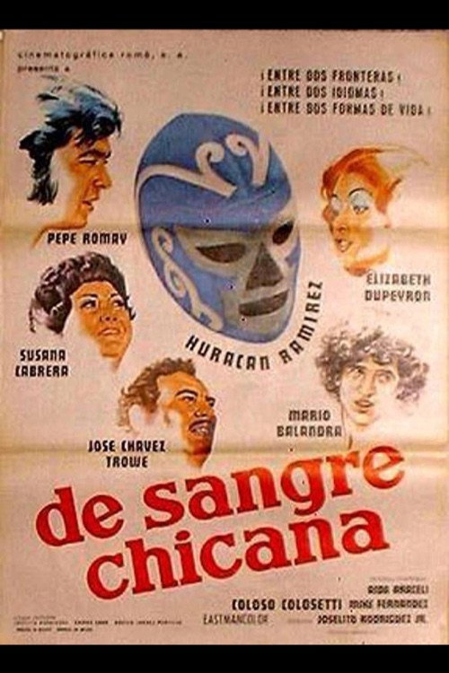 Movie poster for De sangre chicana (1974)