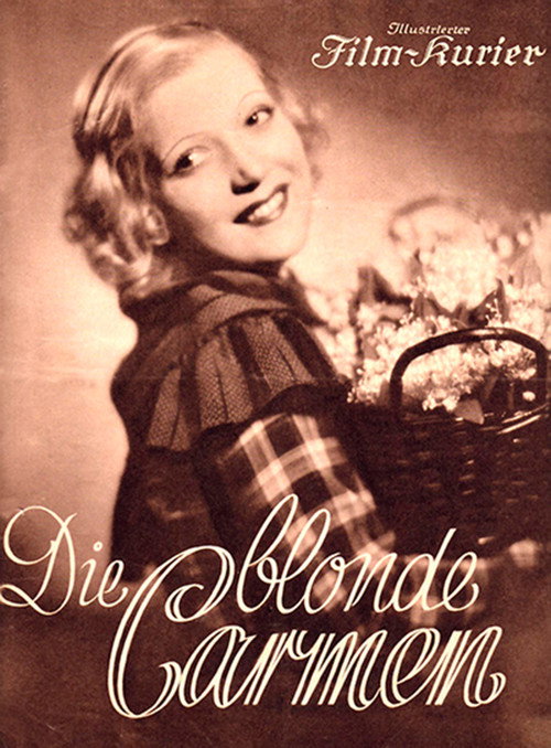 Movie poster for The Blonde Carmen (1935)