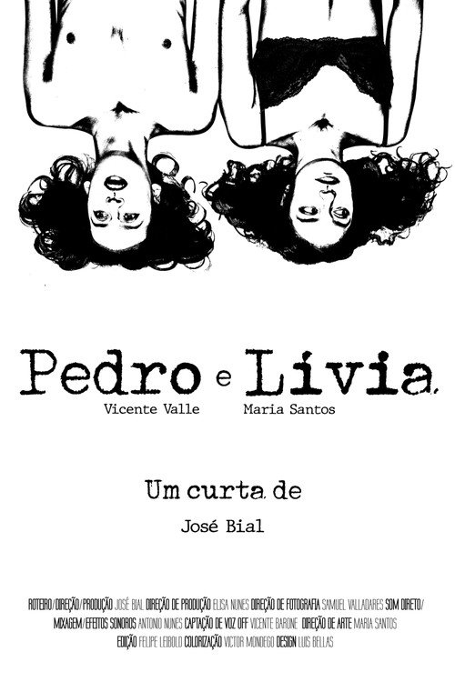 Movie poster for Pedro e Lívia