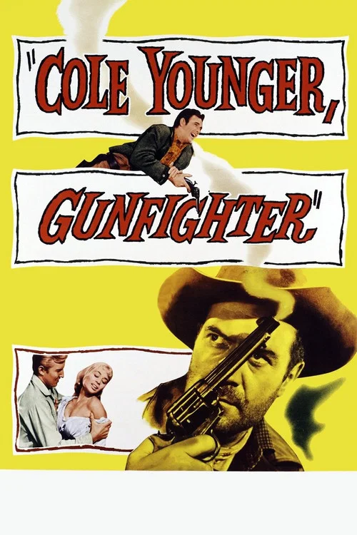 Movie poster for Cole Younger, Gunfighter (1958)