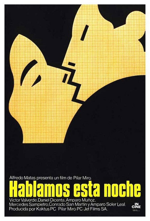 Movie poster for Hablamos esta noche (1982)