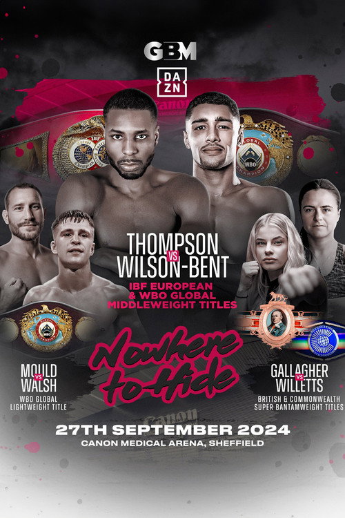 Movie poster for Shakiel Thompson vs. River Wilson-Bent (2024)