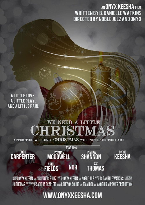 Movie poster for We Need A Little Christmas (2017)